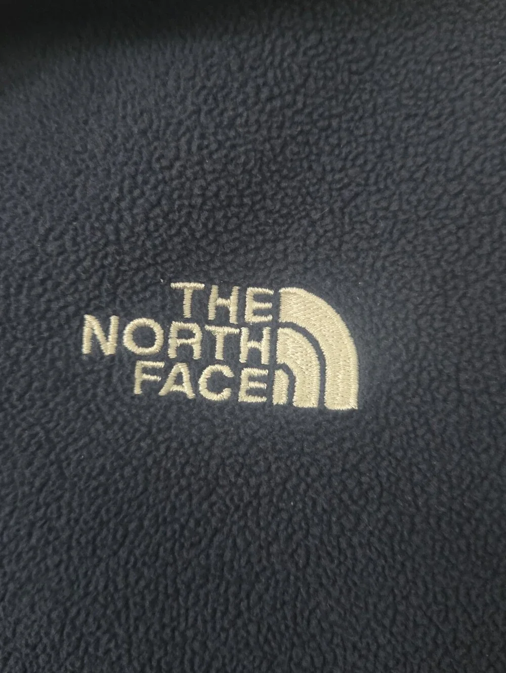 The North Face Polartec Classic Men's Large Navy Quarter Zip Fleece Pullover